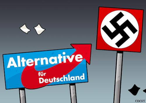 Cartoon: AFD party (medium) by Enrico Bertuccioli tagged germany,deutschland,afd,farright,nazism,neonazi,foreignpolicy,germanforeignpolicy,europe,immigration,economy,finance,business,money,elections,politicalextremism,extremism,politicalcartoon,editorialcartoon,germany,deutschland,afd,farright,nazism,neonazi,foreignpolicy,germanforeignpolicy,europe,immigration,economy,finance,business,money,elections,politicalextremism,extremism,politicalcartoon,editorialcartoon