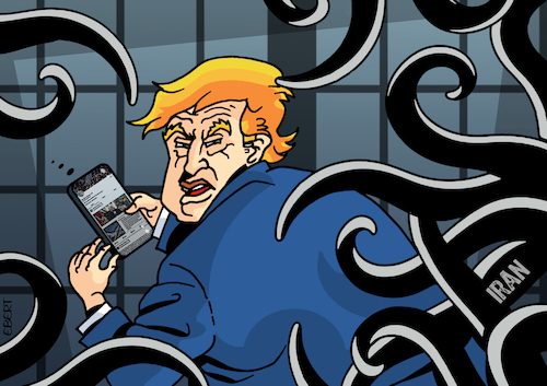 Cartoon: Iranian nightmare (medium) by Enrico Bertuccioli tagged trump,donaldtrump,iranwar,iranusawar,middleeast,middleeastcrisis,crisisinthemiddleeast,peacenegotiation,ceasefire,economiccrisis,oil,oilcrisis,energy,energycrisis,usa,unitedstates,neocolonialism,control,power,theocracy,religion,religiouswar,politicalcrisis,political,politicalcartoon,politicalcartoons,editorialcartoon,editorialcartoons,trump,donaldtrump,iranwar,iranusawar,middleeast,middleeastcrisis,crisisinthemiddleeast,peacenegotiation,ceasefire,economiccrisis,oil,oilcrisis,energy,energycrisis,usa,unitedstates,neocolonialism,control,power,theocracy,religion,religiouswar,politicalcrisis,political,politicalcartoon,politicalcartoons,editorialcartoon,editorialcartoons