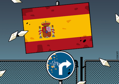 Spain swings right