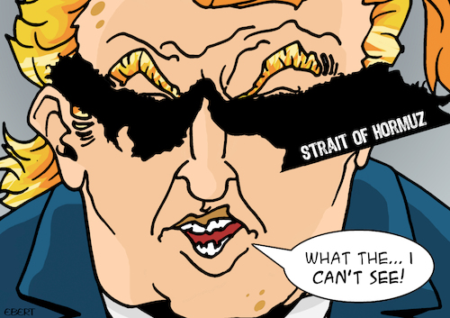 Cartoon: The dark strait (medium) by Enrico Bertuccioli tagged trump,donaldtrump,usa,unitedstates,iran,iranusawar,iranusanegotiations,hormuz,ssraitofhormuz,oil,political,politicalcartoons,politicalcartoon,editorialcartoon,editorialcartoons,trump,donaldtrump,usa,unitedstates,iran,iranusawar,iranusanegotiations,hormuz,ssraitofhormuz,oil,political,politicalcartoons,politicalcartoon,editorialcartoon,editorialcartoons