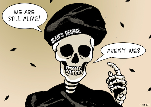 Cartoon: The fall of Iran regime (medium) by Enrico Bertuccioli tagged iran,iranregime,iranianregime,khamenei,alikhamenei,ayatollahalikhamenei,iranprotest,repression,pasdaran,iranrevolution,religiousextremism,religiousconservatism,islam,islamism,freeiran,freedom,freedomofspeech,political,politicalcartoon,politicalcartoons,editorialcartoon,editorialcartoons,terrorism,iran,iranregime,iranianregime,khamenei,alikhamenei,ayatollahalikhamenei,iranprotest,repression,pasdaran,iranrevolution,religiousextremism,religiousconservatism,islam,islamism,freeiran,freedom,freedomofspeech,political,politicalcartoon,politicalcartoons,editorialcartoon,editorialcartoons,terrorism