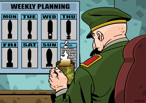 Warmonger weekly planning