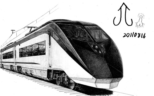 Cartoon: Keisei SUKEBE Liner!! (medium) by Teruo Arima tagged train,rollingstock,railway,railroad,japan,narita