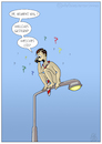 Cartoon: Welches Gestern? (small) by Olaf Biester tagged lsd
