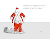 Cartoon: Eingelaufen (small) by Birtoon tagged bescherung,weihnachtsmann