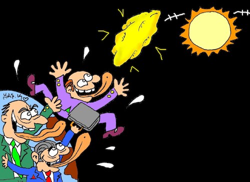 Cartoon: 3I ATLAS (medium) by yasar kemal turan tagged 3i,atlas