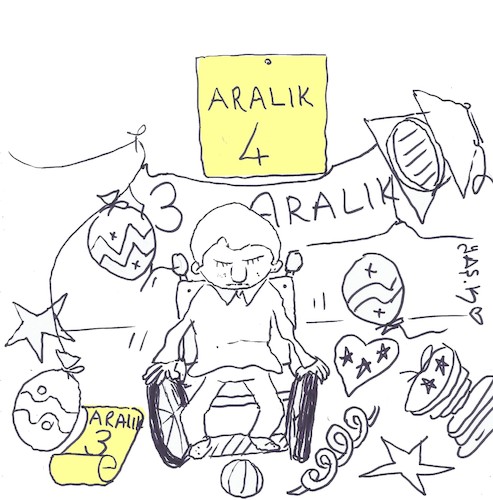 Cartoon: 4 December (medium) by yasar kemal turan tagged december