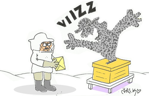Cartoon: bully (medium) by yasar kemal turan tagged bully