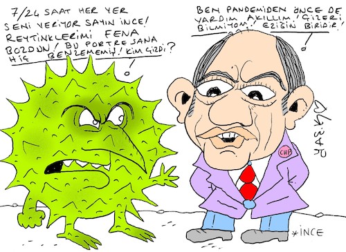 Cartoon: chp (medium) by yasar kemal turan tagged chp