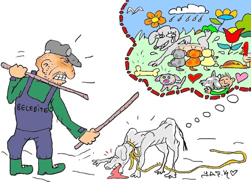 Cartoon: cowardly fascists (medium) by yasar kemal turan tagged cowardly,fascists