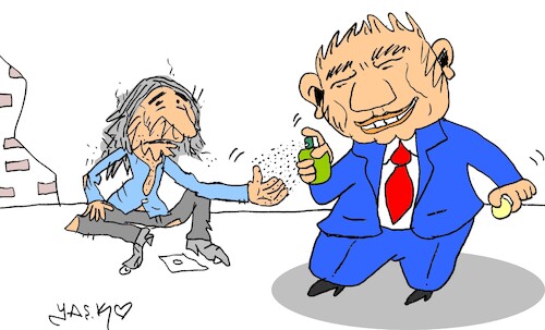 Cartoon: dez (medium) by yasar kemal turan tagged dez