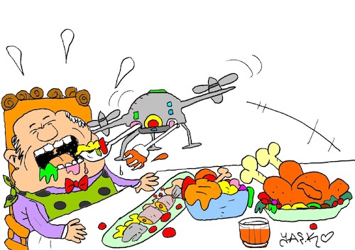 Cartoon: effortless (medium) by yasar kemal turan tagged effortless