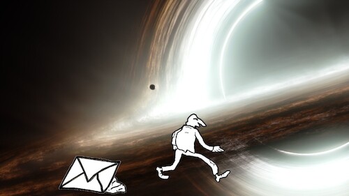 Cartoon: event horizon (medium) by yasar kemal turan tagged event,horizon