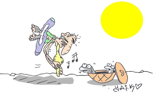 Cartoon: fakir (medium) by yasar kemal turan tagged fakir