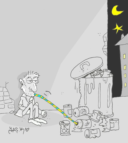 Cartoon: hygiene (medium) by yasar kemal turan tagged hygiene