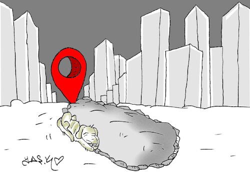 Cartoon: friend (medium) by yasar kemal turan tagged friend