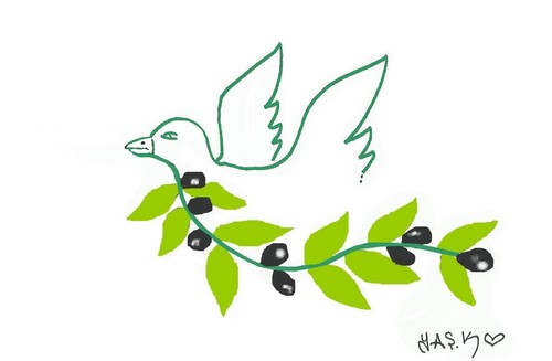 Cartoon: immediate peace (medium) by yasar kemal turan tagged immediate,peace
