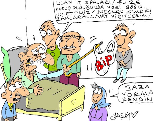 Cartoon: increases (medium) by yasar kemal turan tagged increases