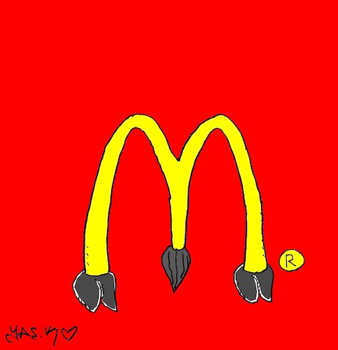 Cartoon: M (medium) by yasar kemal turan tagged mm