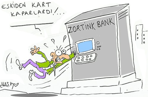 Cartoon: pay debt (medium) by yasar kemal turan tagged pay,debt