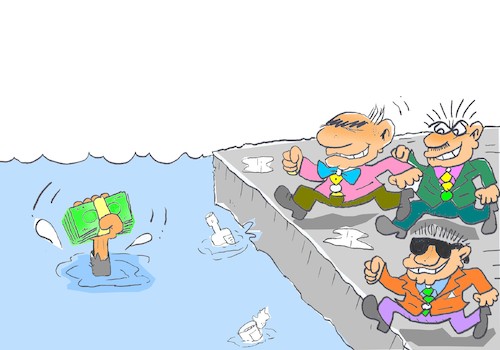 Cartoon: risky (medium) by yasar kemal turan tagged risky