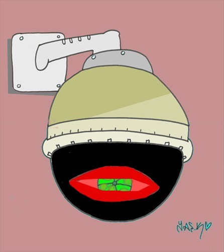 Cartoon: eye  capitalist (medium) by yasar kemal turan tagged camera,security