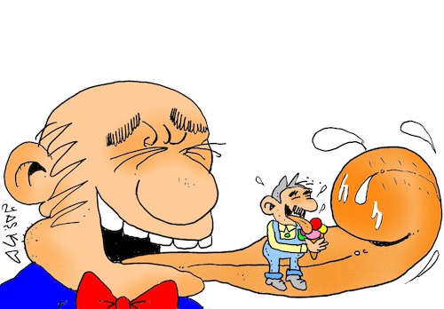 Cartoon: taste (medium) by yasar kemal turan tagged taste