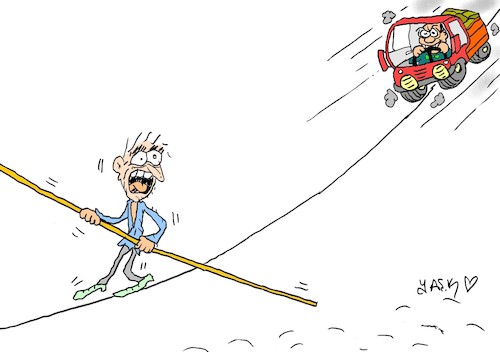 Cartoon: the bad (medium) by yasar kemal turan tagged the,bad