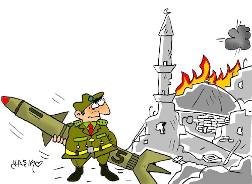 Cartoon: the savages of the age (medium) by yasar kemal turan tagged the,savages,of,age