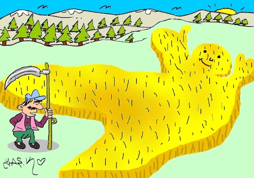 Cartoon: virgin (medium) by yasar kemal turan tagged virgin