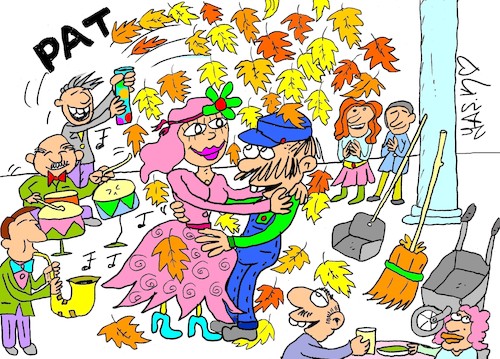 Cartoon: wedding (medium) by yasar kemal turan tagged wedding