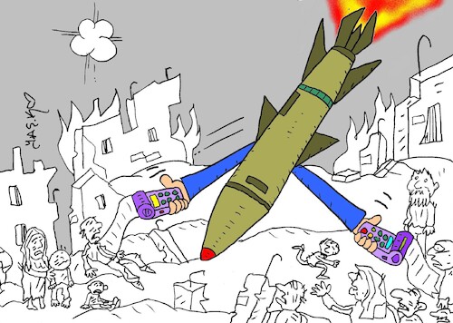 Cartoon: Who could this be (medium) by yasar kemal turan tagged who,could,this,be