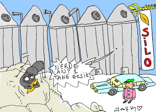 Cartoon: ye (medium) by yasar kemal turan tagged ye