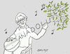 Cartoon: ANADOLU-Ruhi Su.. (small) by yasar kemal turan tagged anadolu