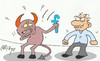 Cartoon: avoid (small) by yasar kemal turan tagged anti