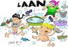 Cartoon: bath time (small) by yasar kemal turan tagged bath,time