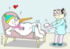 Cartoon: love (small) by yasar kemal turan tagged birth,love,snowball,snowman