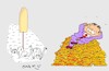 Cartoon: bread shovel (small) by yasar kemal turan tagged bread,shovel