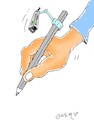Cartoon: close follow up (small) by yasar kemal turan tagged close,follow,up