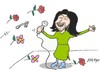 Cartoon: Conchita Wurst (small) by yasar kemal turan tagged conchita,wurst