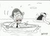 Cartoon: continuing danger (small) by yasar kemal turan tagged danger,osama,bin,laden,obama,hüseyin,barack