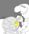 Cartoon: devastating (small) by yasar kemal turan tagged devastating
