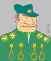 Cartoon: dictator (small) by yasar kemal turan tagged dictator,peace,pigeon