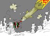 Cartoon: disproportionate power (small) by yasar kemal turan tagged disproportionate,power