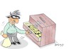 Cartoon: easy (small) by yasar kemal turan tagged easy