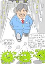 Cartoon: Fahrettin Koca (small) by yasar kemal turan tagged fahrettin,koca