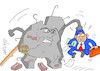 Cartoon: guilty (small) by yasar kemal turan tagged guilty
