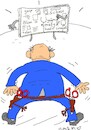 Cartoon: harsh censorship (small) by yasar kemal turan tagged harsh,censorship