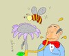 Cartoon: honey (small) by yasar kemal turan tagged honey