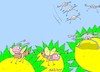 Cartoon: infestation (small) by yasar kemal turan tagged infestation